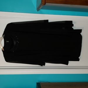 Black dress with glitter